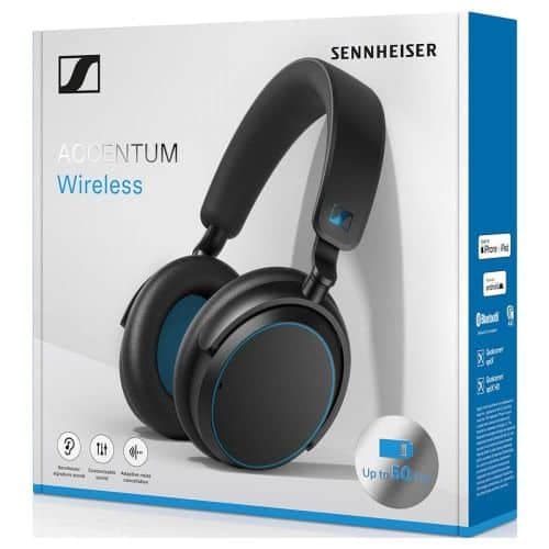 Ασύρματα ακουστικά Sennheiser Accentum On-Ear, μαύρα/μπλε, EU