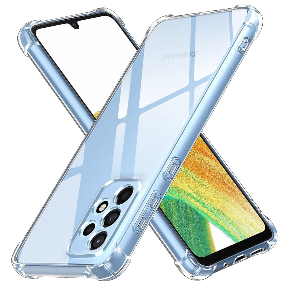 Techsuit Shockproof Clear Silicone - θήκη για Samsung Galaxy A33 5G - Διάφανο