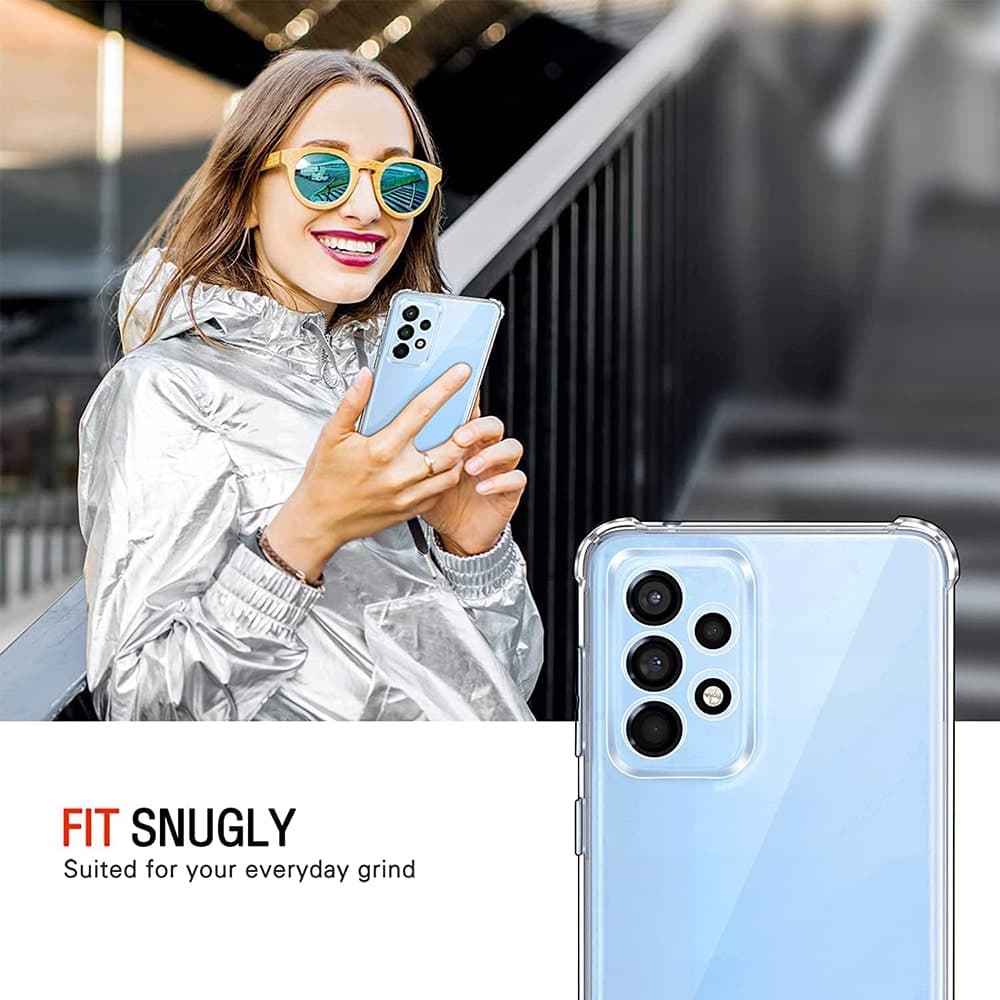 Techsuit Shockproof Clear Silicone - θήκη για Samsung Galaxy A33 5G - Διάφανο 5