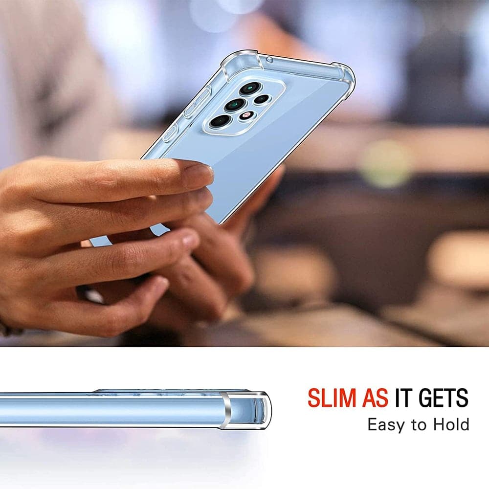 Techsuit Shockproof Clear Silicone - θήκη για Samsung Galaxy A33 5G - Διάφανο 3