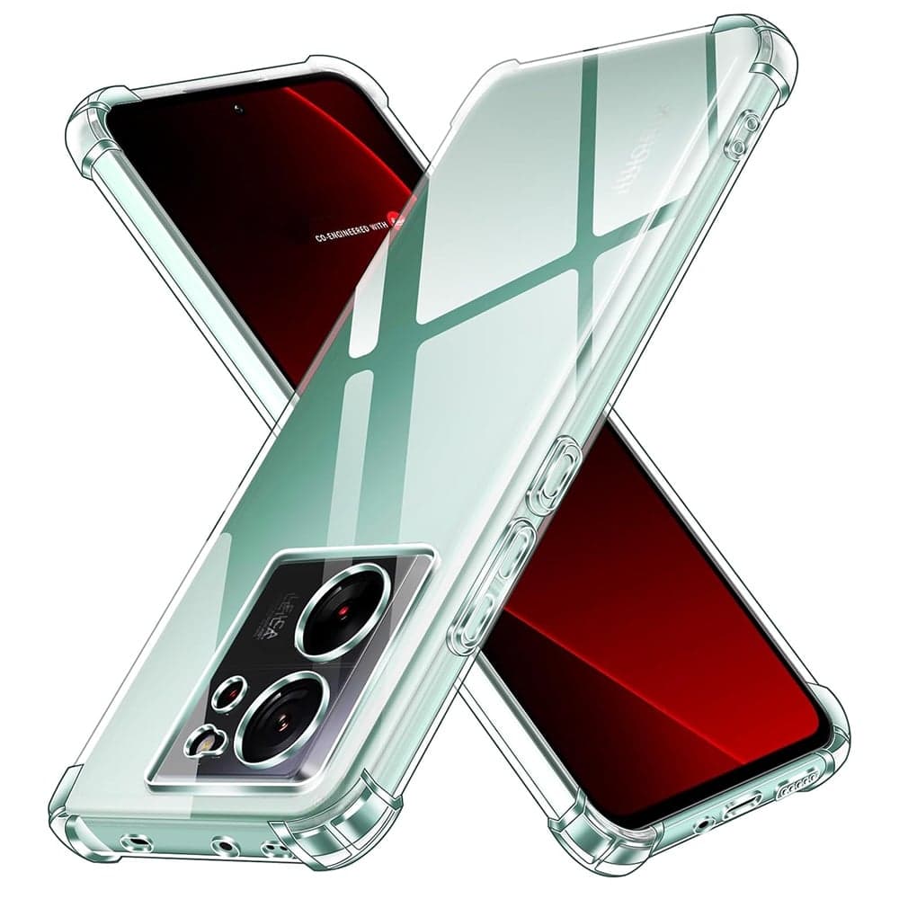Techsuit Shockproof Clear Silicone - θήκη για Xiaomi 13T - Διάφανο