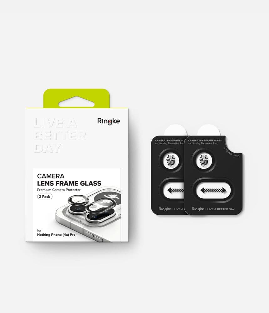Ringke Camera Frame Protector - θήκη για Nothing Phone (4a) Pro - Μαύρο 7