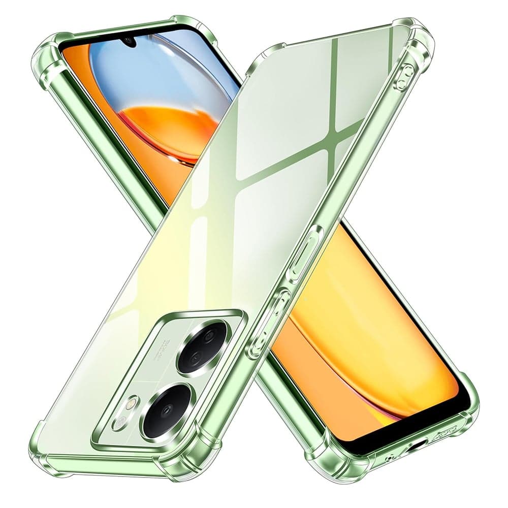 Techsuit Shockproof Clear Silicone - θήκη για Xiaomi Redmi 13C - Διάφανο