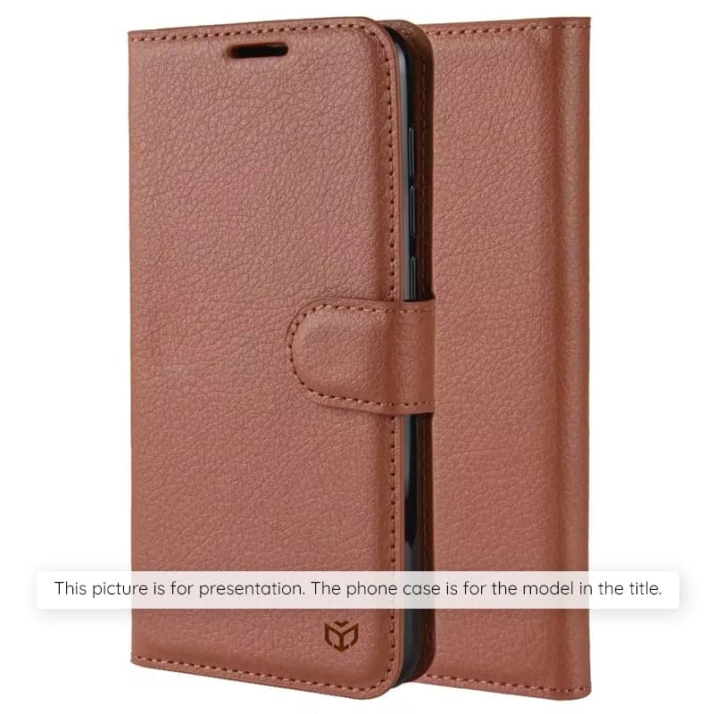 Techsuit Leather Folio - θήκη για Samsung Galaxy A27 - Καφέ