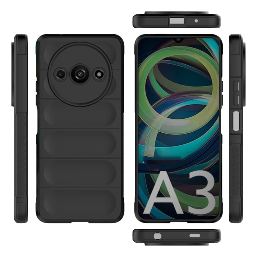 Techsuit Magic Shield - θήκη για Xiaomi Redmi A3 - Μαύρο 2