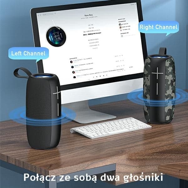 AWEI Y370 Ηχείο Bluetooth 20W Μαύρο 4