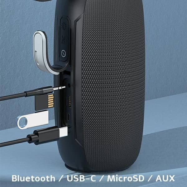 AWEI Y370 Ηχείο Bluetooth 20W Μαύρο 7