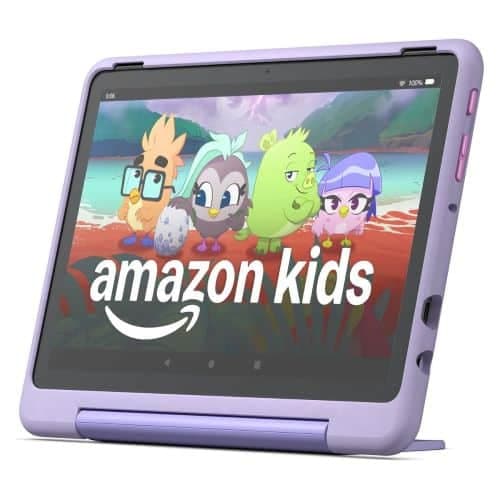 Tablet Amazon Fire HD 10 Kids PRO (2023) 10,1", 3GB ROM 32GB RAM, Happy Day Purple EU