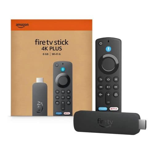 Συσκευή ροής Amazon Fire TV Stick Select 4K Plus 2025, μαύρη, EU