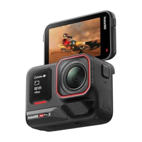 Κάμερα δράσης Insta360 Ace Pro 2 8K με διπλή μπαταρία, μαύρο, EU