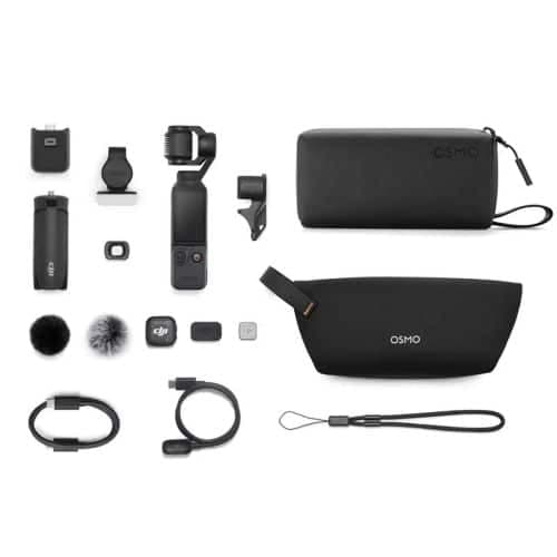 Κάμερα δράσης DJI Osmo Pocket 4 Creator Combo Μαύρο EU (CP.OS.00000544.03)