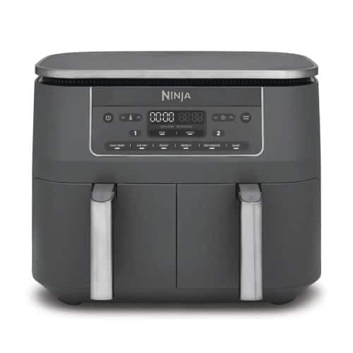 Ninja Foodi MAX Διζωνική Έξυπνη Φριτέζα Αέρα 7,6L Γκρι EU DZ300EU