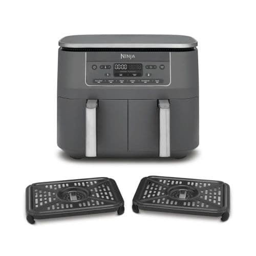 Ninja Foodi MAX Διζωνική Έξυπνη Φριτέζα Αέρα 7,6L Γκρι EU DZ300EU 3