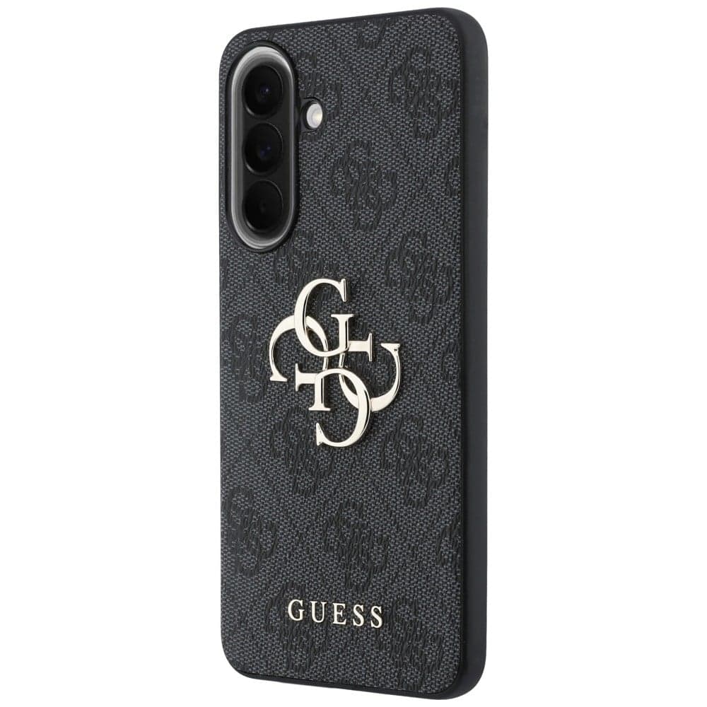 Guess Leather 4G Metal Logo - θήκη για Samsung Galaxy A37 - Μαύρο 2