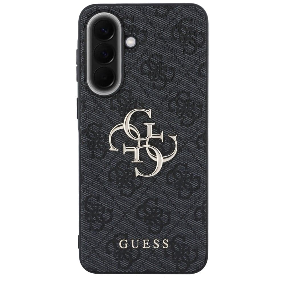 Guess Leather 4G Metal Logo - θήκη για Samsung Galaxy A57 - Μαύρο 3