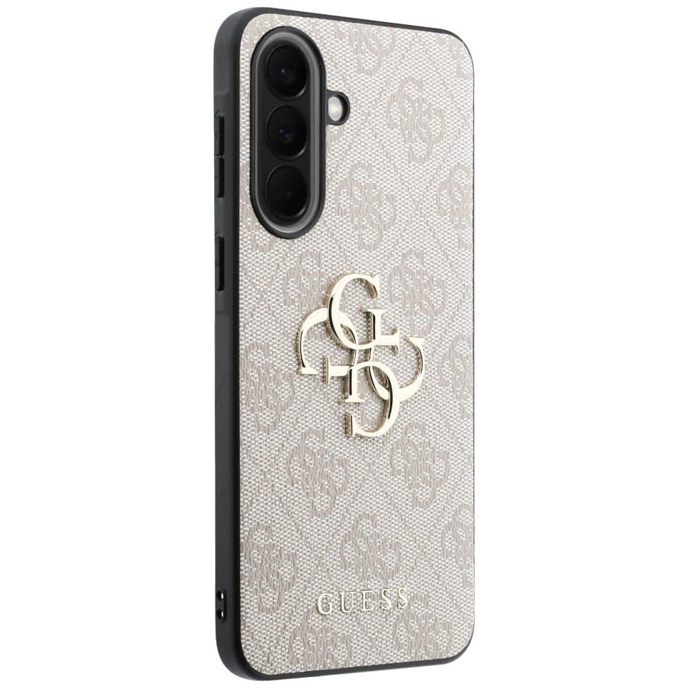 Guess Leather 4G Metal Logo - θήκη για Samsung Galaxy A57 - Ροζ 4