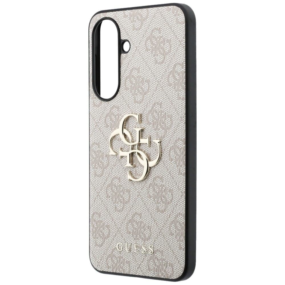 Guess Leather 4G Metal Logo - θήκη για Samsung Galaxy A57 - Ροζ 6