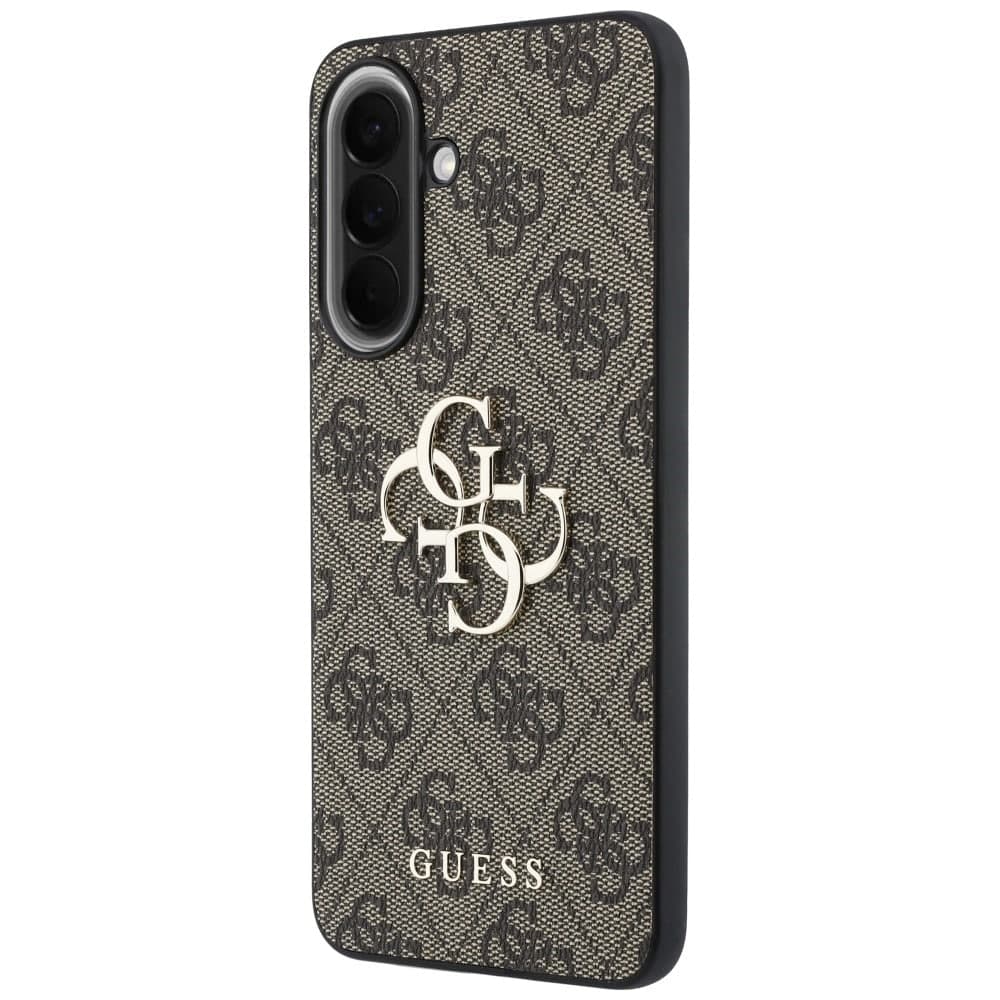 Guess Leather 4G Metal Logo - θήκη για Samsung Galaxy A57 - Καφέ 2