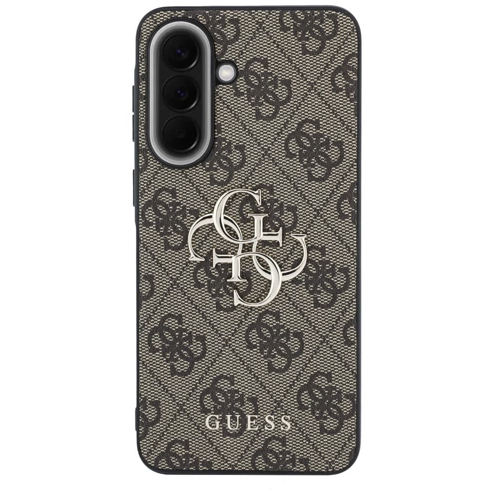 Guess Leather 4G Metal Logo - θήκη για Samsung Galaxy A57 - Καφέ 3
