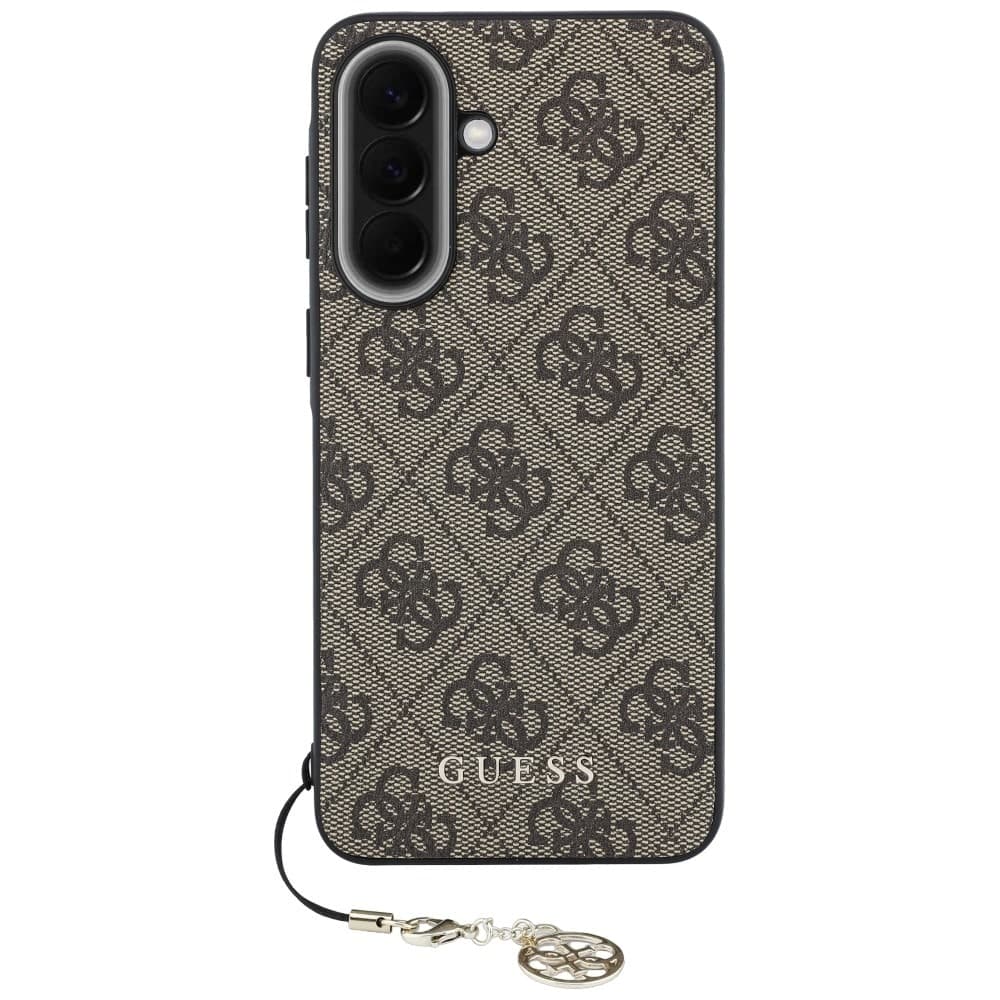 Θήκη Guess 4G Charm για Samsung Galaxy A57 5G καφέ 3