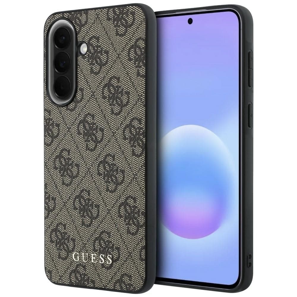 Θήκη Guess 4G Classic για Samsung Galaxy A37 5G καφέ