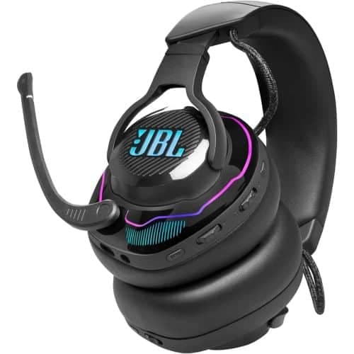 Ακουστικά JBL Quantum 910 Ασύρματα ακουστικά παιχνιδιών με μικρόφωνο, μαύρο EU 2