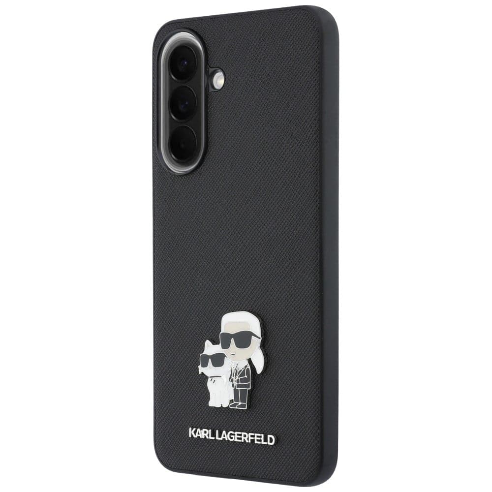Karl Lagerfeld Karl Lagerfeld Saffiano με Μεταλλικό Λογότυπο K&C - θήκη για Samsung Galaxy A57 - Μαύρο 2