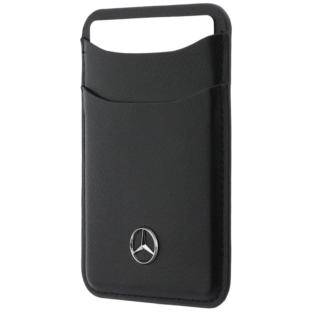 Πορτοφόλι με μαγνητικές κάρτες Mercedes Δερμάτινο μαύρο 2