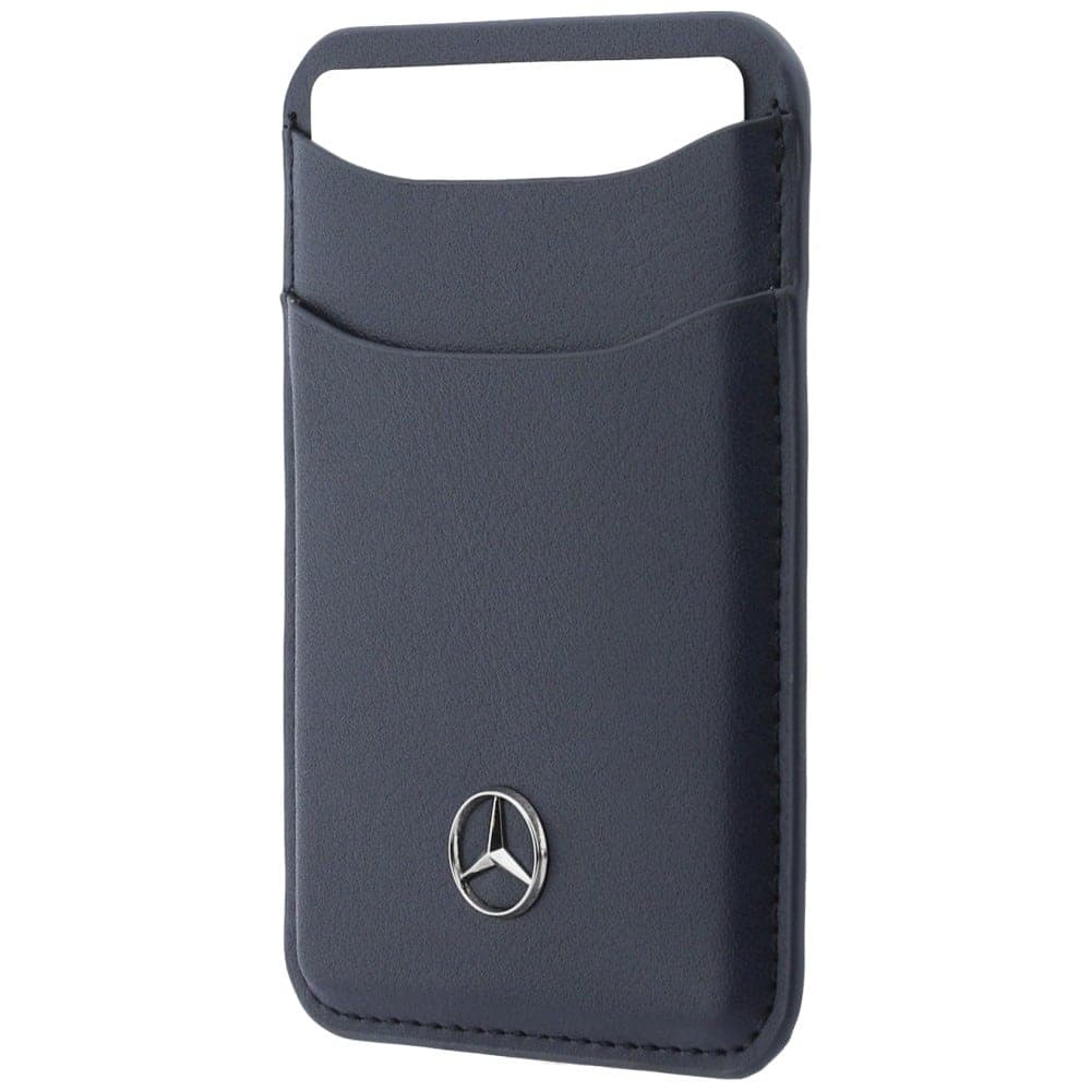 Πορτοφόλι με μαγνητικές κάρτες Mercedes Δερμάτινο μπλε σκούρο 2