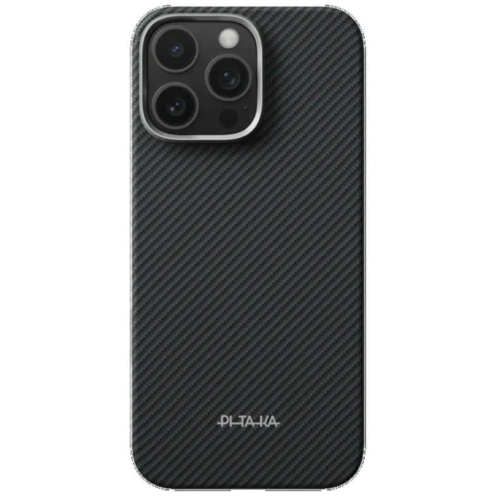 PITAKA Ultra-Slim PitaTap™ - θήκη για Apple iPhone 16 Pro - Μαύρο