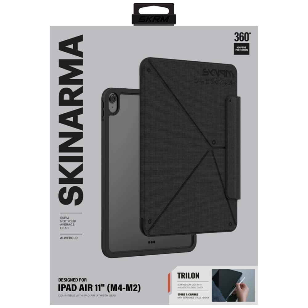Skinarma Trilon - θήκη για Apple iPad Air 11 (2024) / (2026) - Μαύρο 7