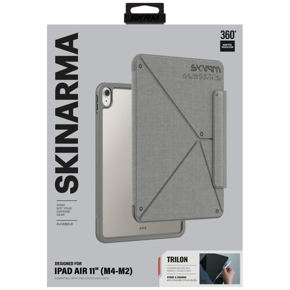 Skinarma Trilon - θήκη για Apple iPad Air 11 (2024) / (2025) (2026) - Γκρι 7