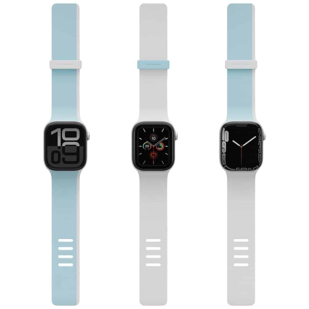 Λουράκι ρολογιού UNIQ Revix IV Premium Apple Watch 42/41/40mm Edition Αναστρέψιμο με μαγνητικό λουράκι μπλε-λευκό 4