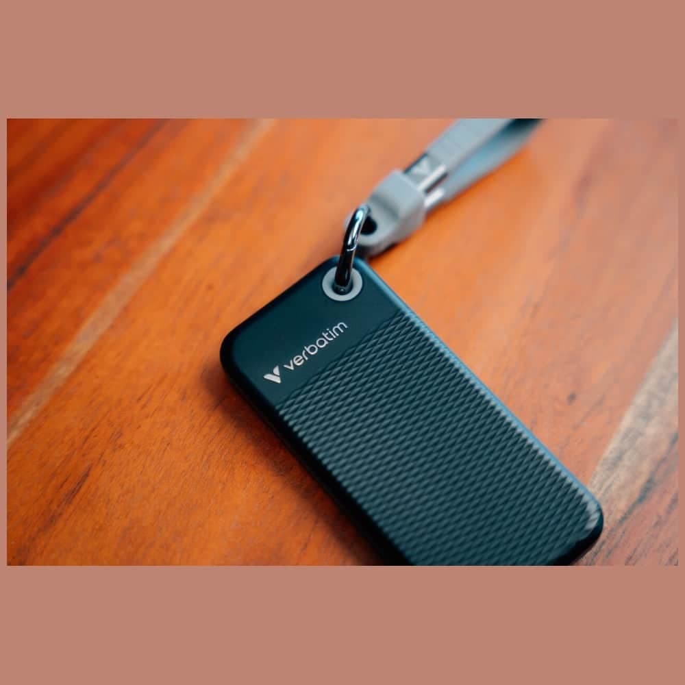 Εξωτερικός Δίσκος Verbatim Pocket SSD 512GB - μπρελόκ με καλώδιο USB-C 3.2 gen.2 μαύρο γκρι 32282 4