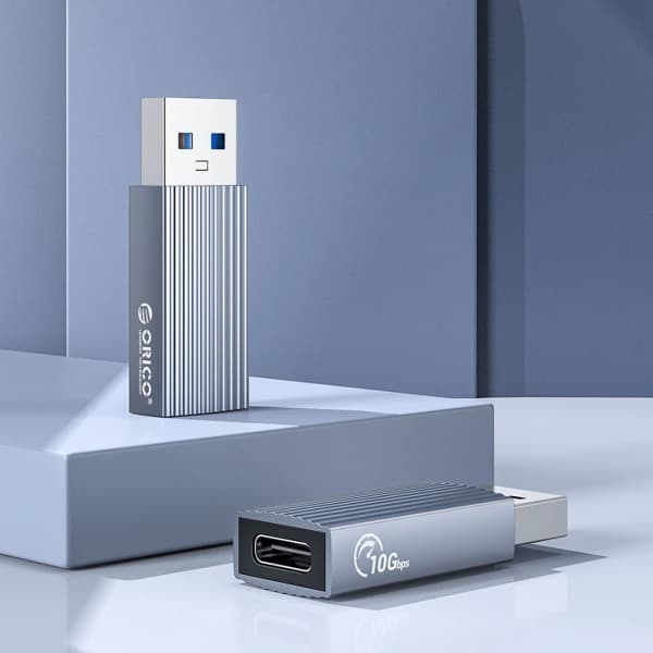 Προσαρμογέας USB-C σε USB-A Orico AH-AC10, Γκρι 2