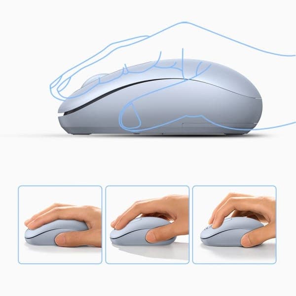 Ugreen MU105 2.4GHz USB wireless mouse - Μπλέ 3