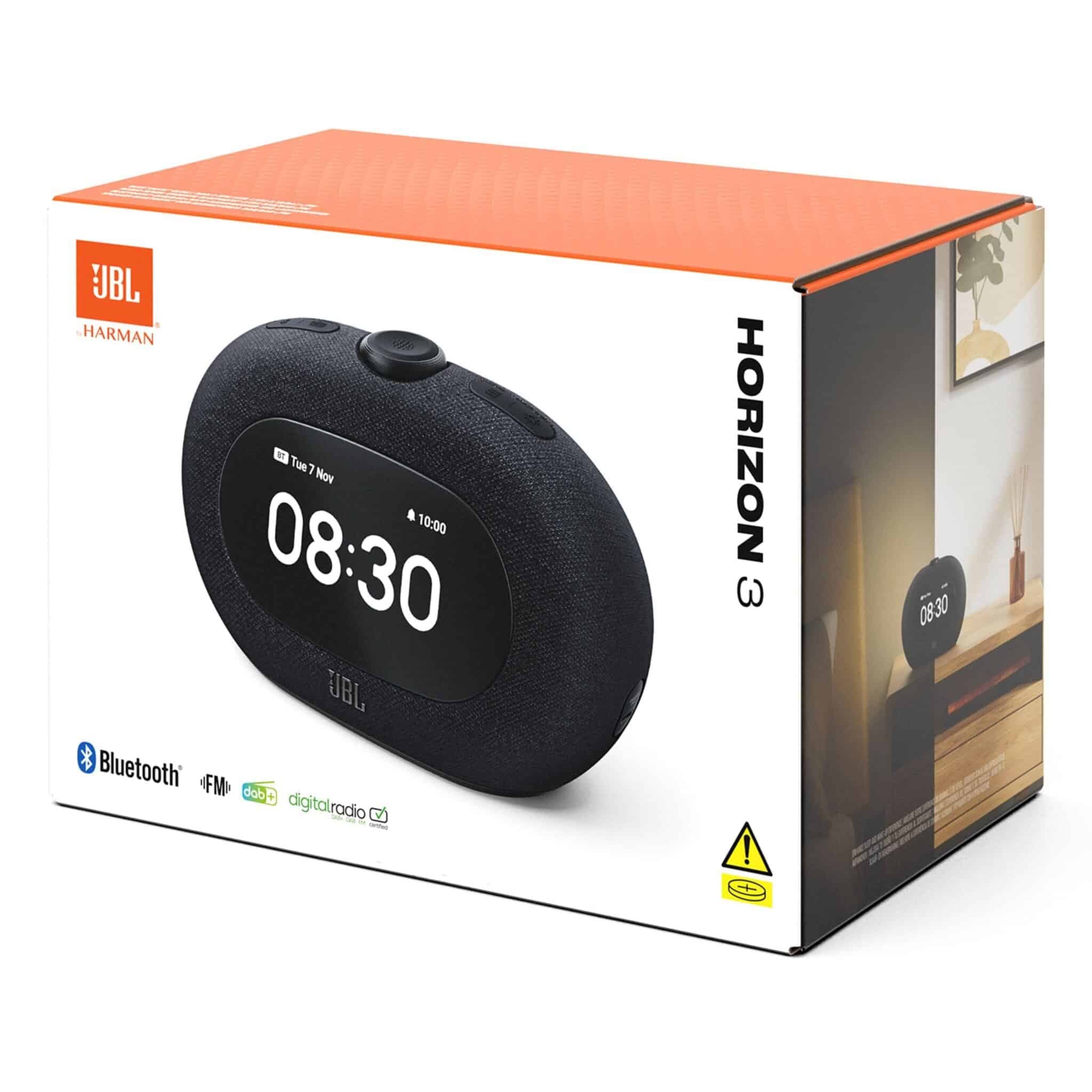 Ηχείο Bluetooth JBL Horizon 3, 2 x 5W, Επαγγελματικός Ήχος, RGB, Μαύρο JBLHORIZON3BLK 2