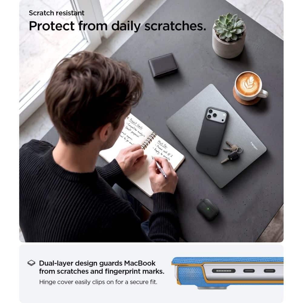 Spigen Urban Fit για MacBook Pro 14 M1-M5 / M5 Pro / M5 Pro Max 2021-2026 - Χρώμα Γκρι 10