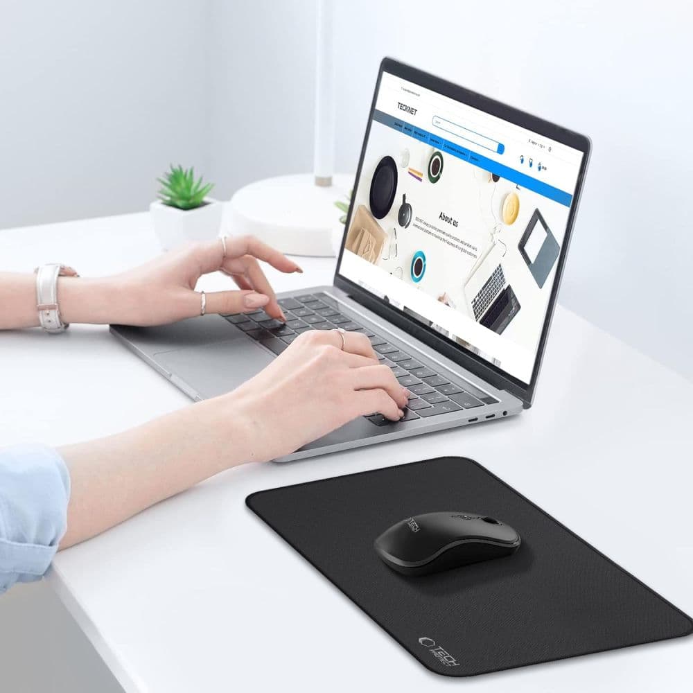 TECH-PROTECT A100 MOUSEPAD 35 x 25CM ΜΑΥΡΟ 9