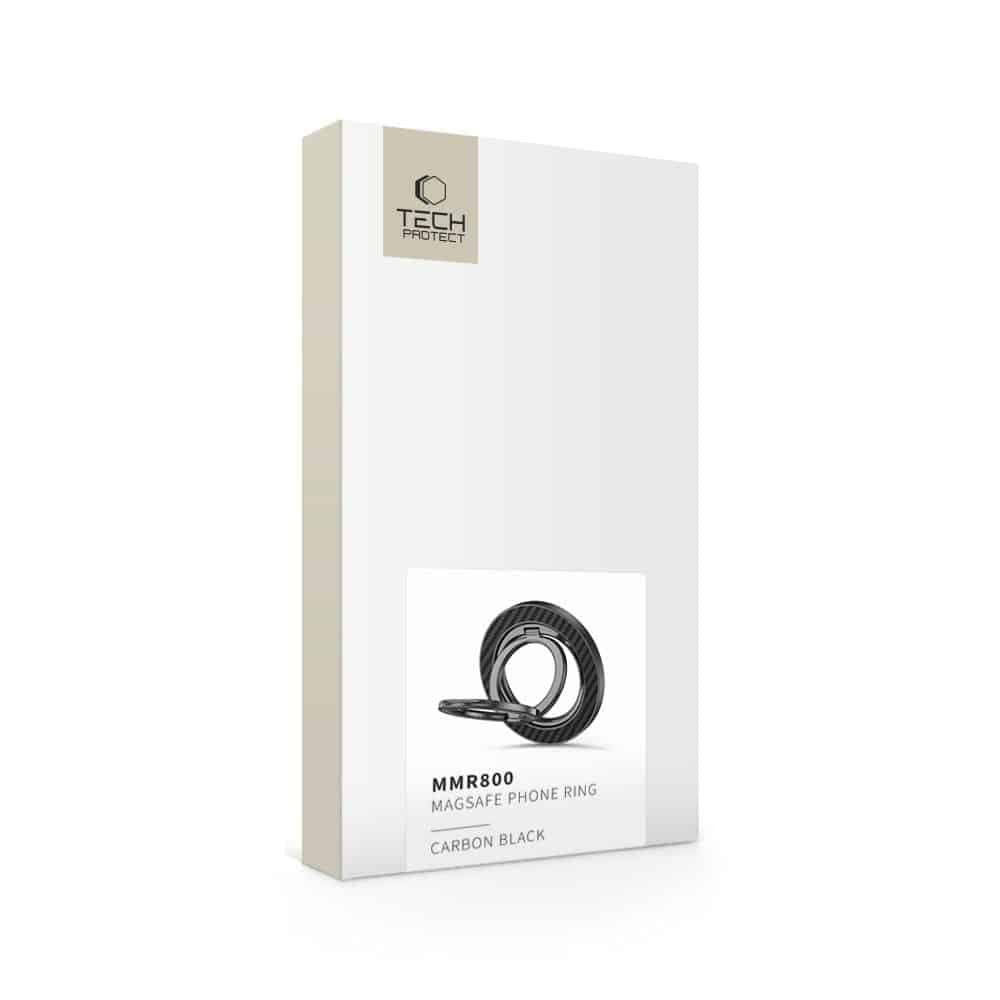 TECH-PROTECT MMR800 ΜΑΓΝΗΤΙΚΟΣ ΔΑΚΤΥΛΙΔΙ ΤΗΛΕΦΩΝΟΥ ΑΣΦΑΛΕΙΑΣ MAGSAFE, ΜΑΥΡΟ ΑΝΘΡΑΚΟΣ 11