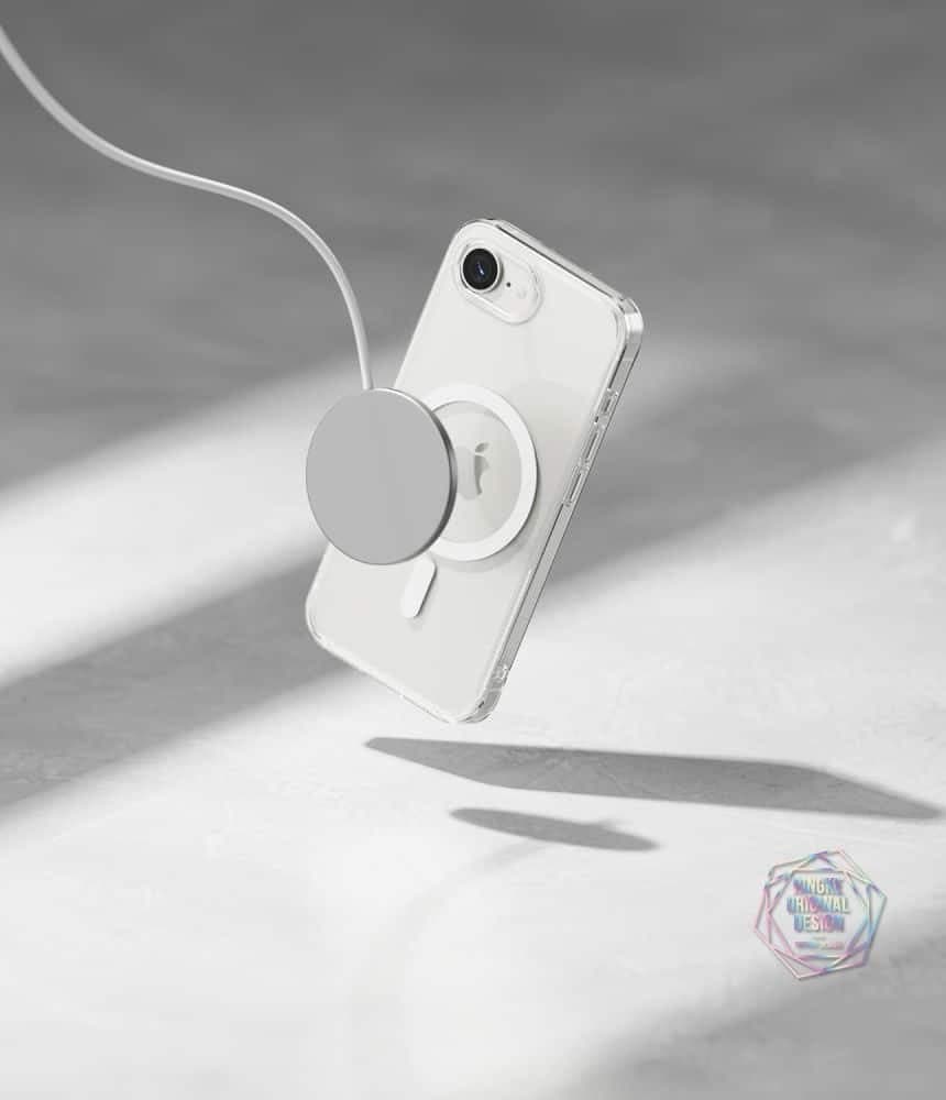 Ringke Fusion Magnetic MagSafe - θήκη για Apple iPhone 16e / 17e - Διάφανο 5