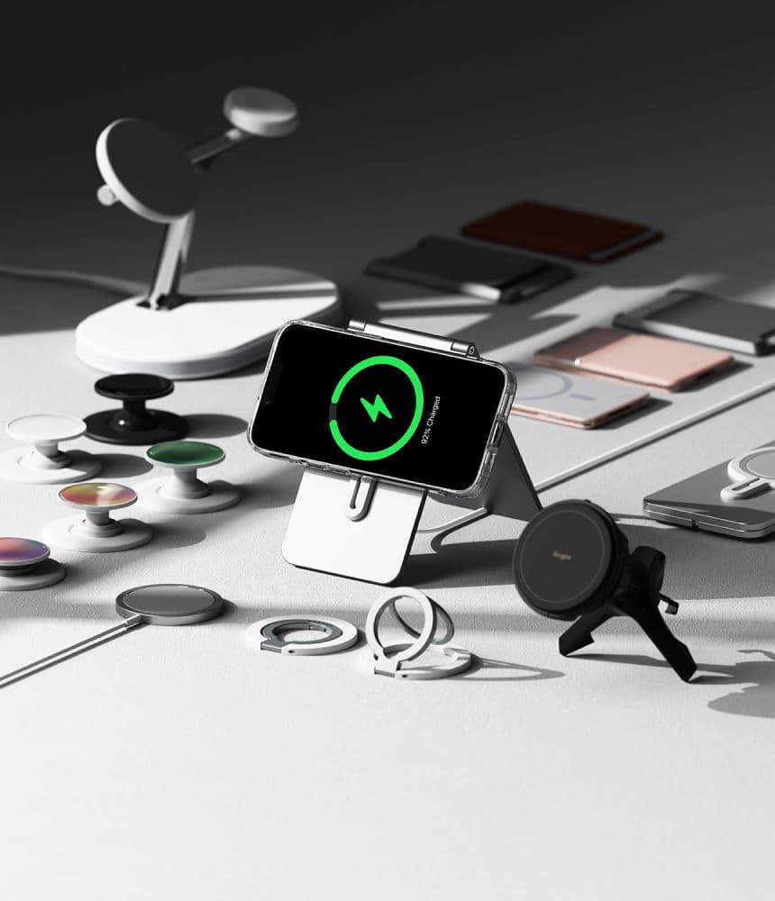 Ringke Fusion Magnetic MagSafe - θήκη για Apple iPhone 16e / 17e - Διάφανο 6