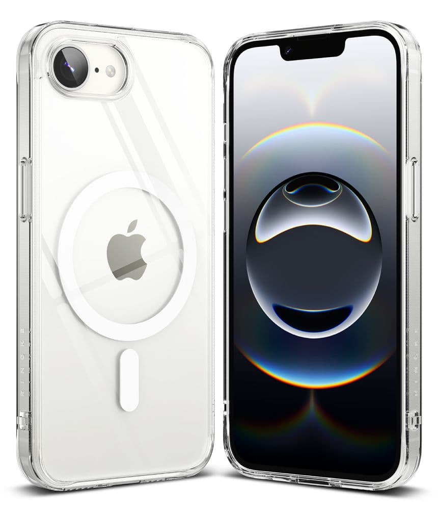 Ringke Fusion Magnetic MagSafe - θήκη για Apple iPhone 16e / 17e - Διάφανο 2