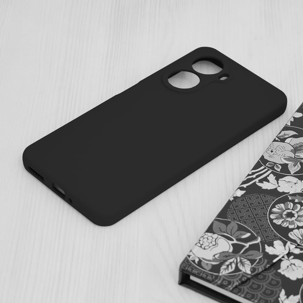 Techsuit - Σιλικόνη με μαλακή άκρη - Huawei nova 10 SE - Μαύρο 3