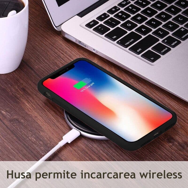 Techsuit - Σιλικόνη με μαλακή άκρη - Huawei nova 10 SE - Μαύρο 5