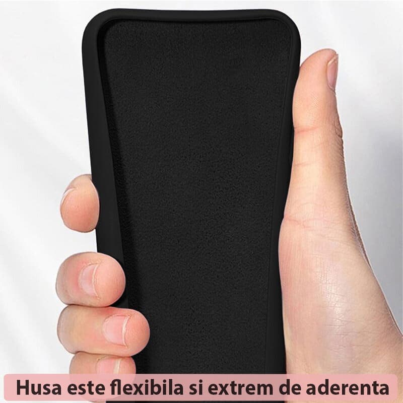 Techsuit - Σιλικόνη με μαλακή άκρη - Huawei nova 10 SE - Μαύρο 6