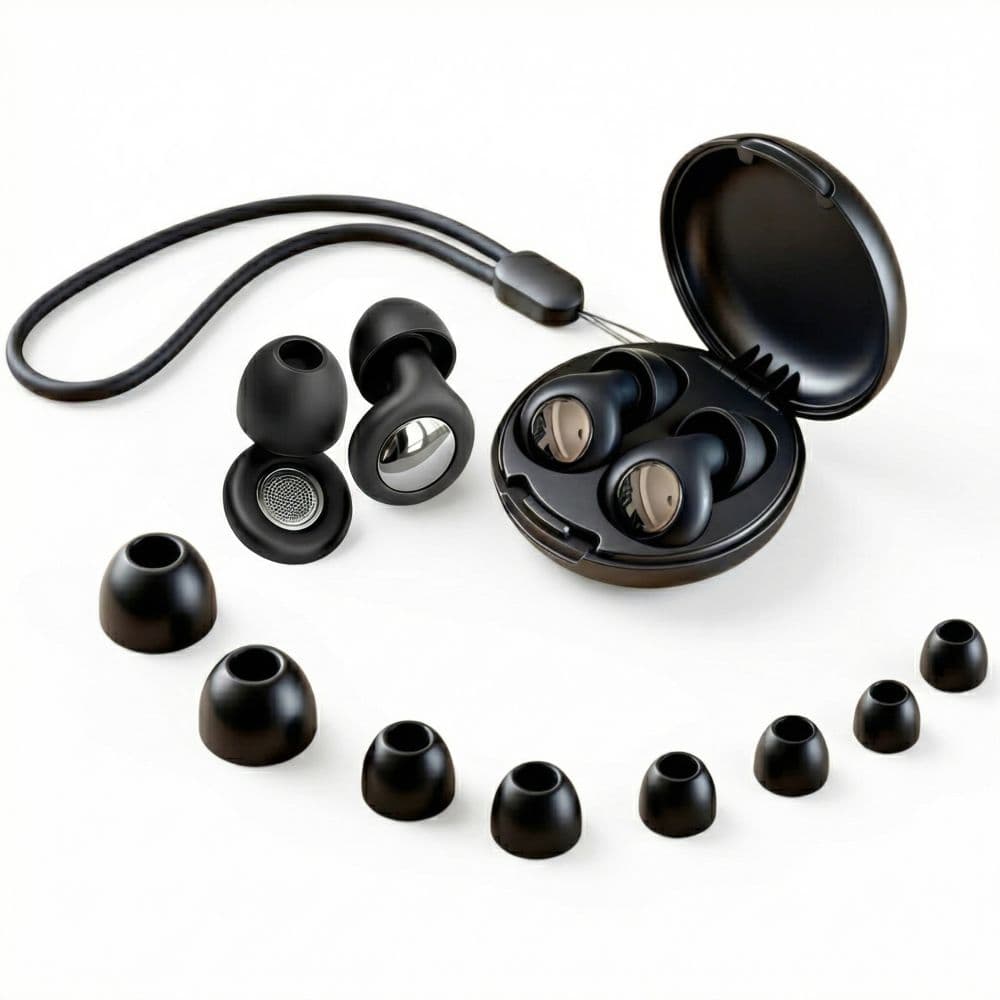 ΩΤΟΑΣΠΙΔΕΣ TECH-PROTECT QUIETFIT ΜΑΥΡΕΣ