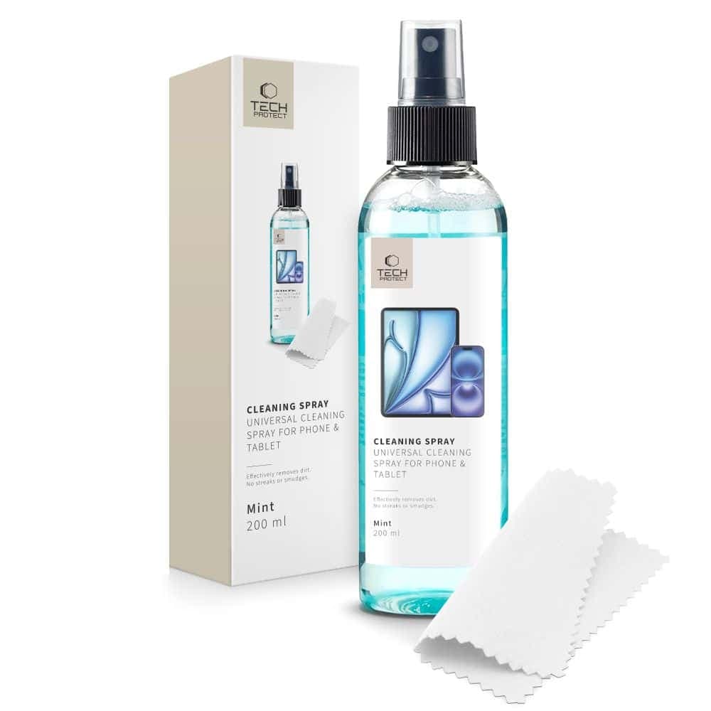 TECH-PROTECT ΣΠΡΕΪ ΚΑΘΑΡΙΣΜΟΥ ΓΙΑ ΤΗΛΕΦΩΝΑ & ΤΑΜΠΛΕΤ 200ML EKO ΜΕΝΤΑ