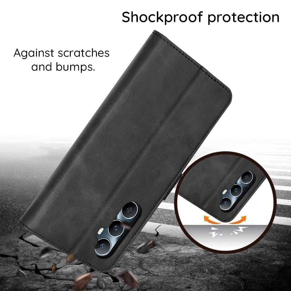 Techsuit Diary Book - θήκη για Motorola Moto G37 Power / G47 - Μαύρο 3