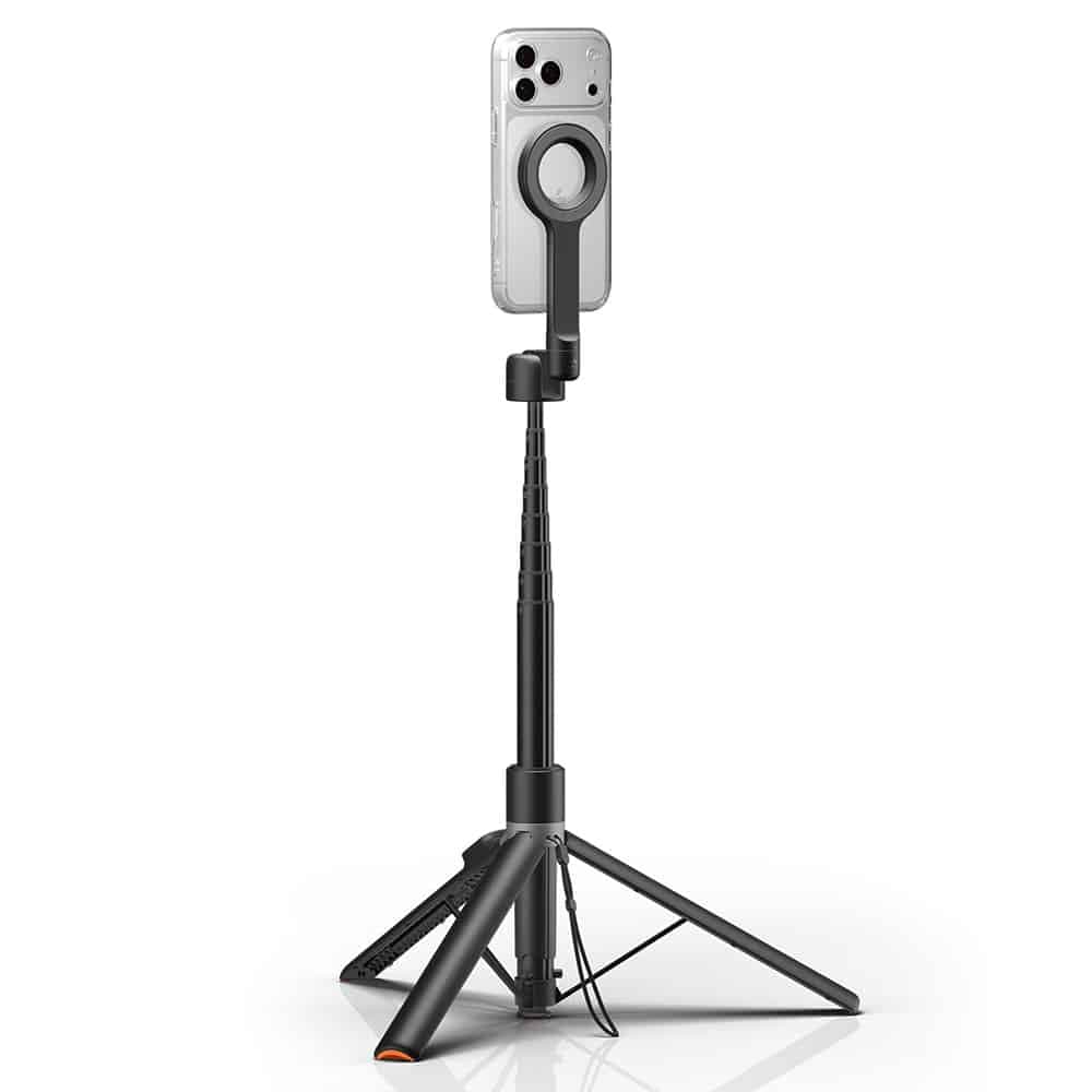 Spigen - Selfie Stick S582W (AMP11372) - Συμβατό με MagSafe, με τρίποδο, Σταθερό, Bluetooth - Μαύρο 6
